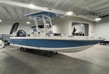 2026 Robalo 226 Cayman Atlas Blue/White  Boat